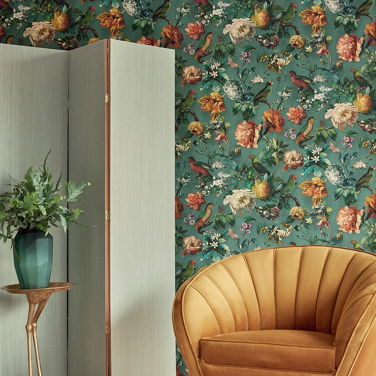 Brewster Home Fashions Diego Aqua Distressed Texture Wallpaper - SKU 307336