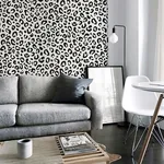 Brewster Home Fashions Dinah Black Leopard Print Wallpaper - SKU AH921801