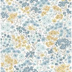 Brewster Home Fashions Ditsy Light Blue Daisies Wallpaper - SKU 4164-M1814