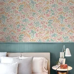 Brewster Home Fashions Ditsy Multi Daisies Wallpaper - SKU 4164-M1811