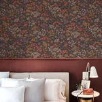 Brewster Home Fashions Ditsy Orange Daisies Wallpaper - SKU 4164-M1812