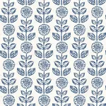 Brewster Home Fashions Dolly Navy Floral Wallpaper - SKU 3119-13512