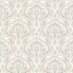 Brewster Home Fashions Donovan Cream Nouveau Floral Wallpaper - SKU M1197
