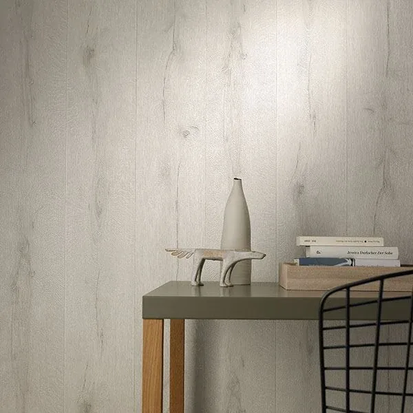 Brewster Home Fashions Doone Cream Plank Wallpaper - SKU 2773-514407