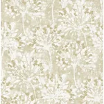 Brewster Home Fashions Dori Gold Painterly Floral Wallpaper - SKU 2980-26188