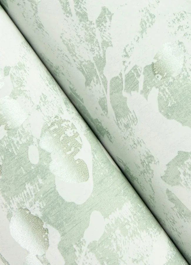 Brewster Home Fashions Dori Light Green Painterly Floral Wallpaper - SKU 2980-26191