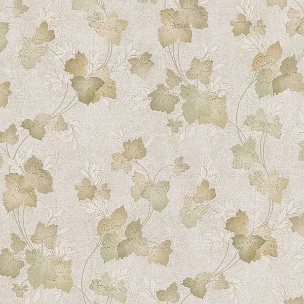Brewster Home Fashions Dorian Olive Leaf Trail Wallpaper - SKU 988-58617
