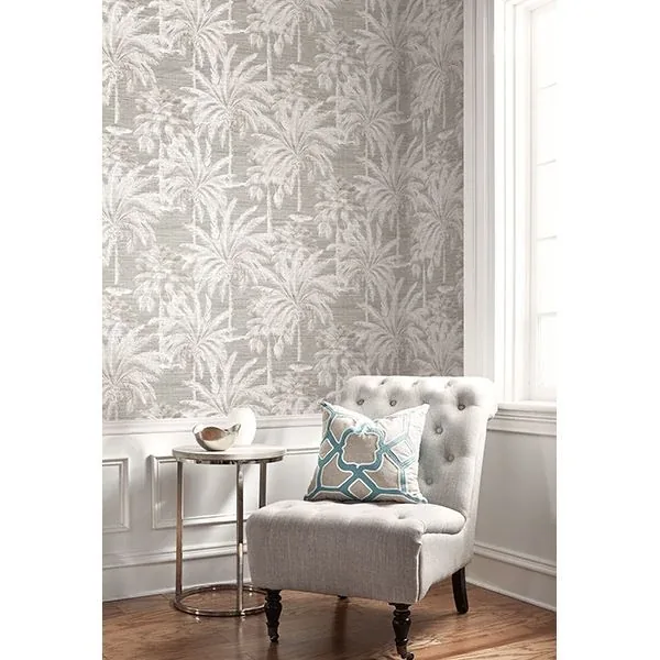 Brewster Home Fashions Dream Grey Texture Wallpaper - SKU PS40006