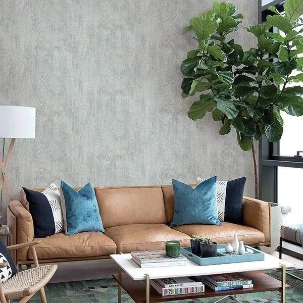 Brewster Home Fashions Drifter Light Blue Wood Wallpaper - SKU 3118-12681