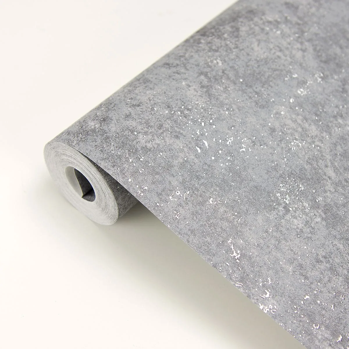 Brewster Home Fashions Drizzle Pewter Speckle Wallpaper - SKU 2927-00706