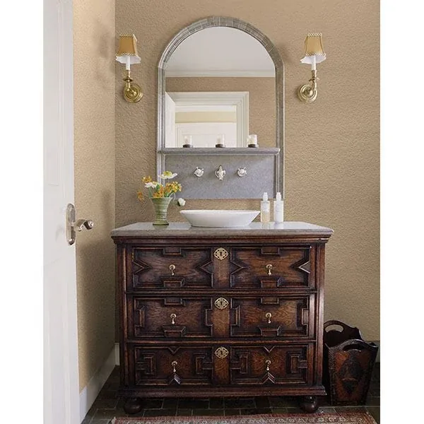 Brewster Home Fashions Dunlap Paintable Plaster Texture Wallpaper - SKU 2780-96292