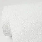 Brewster Home Fashions Dunlap White Sponge Paintable Wallpaper - SKU 4000-96292