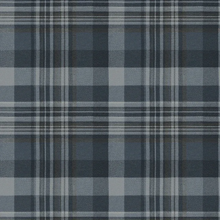4142-72635 | Dutton Plaid Indigo Wallpaper