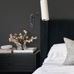 Brewster Home Fashions Eagen Black Linen Weave Wallpaper - SKU 4144-9172