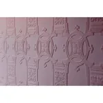 Brewster Home Fashions Early Victorian White Paintable Textured Vinyl Wallpaper - SKU 437-RD01600
