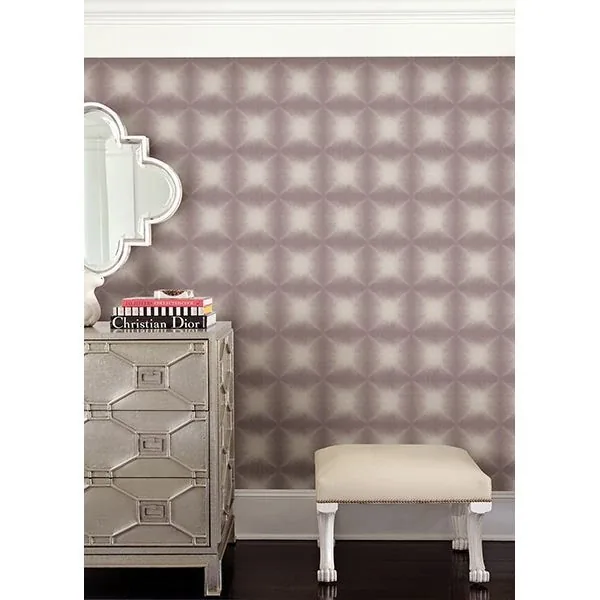 Brewster Home Fashions Echo Purple Geometric Wallpaper - SKU 2671-22434