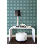 Brewster Home Fashions Echo Teal Geometric Wallpaper - SKU 2671-22435