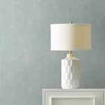 Brewster Home Fashions Edmore Light Blue Faux Suede Wallpaper - SKU 4144-9162