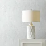 Brewster Home Fashions Edmore Silver Faux Suede Wallpaper - SKU 4144-9168