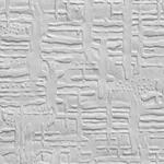 Brewster Home Fashions Edward White Paintable Supaglypta Wallpaper - SKU 437-RD0602