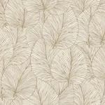 Brewster Home Fashions Eilian Gold Palm Wallpaper - SKU 4041-456622