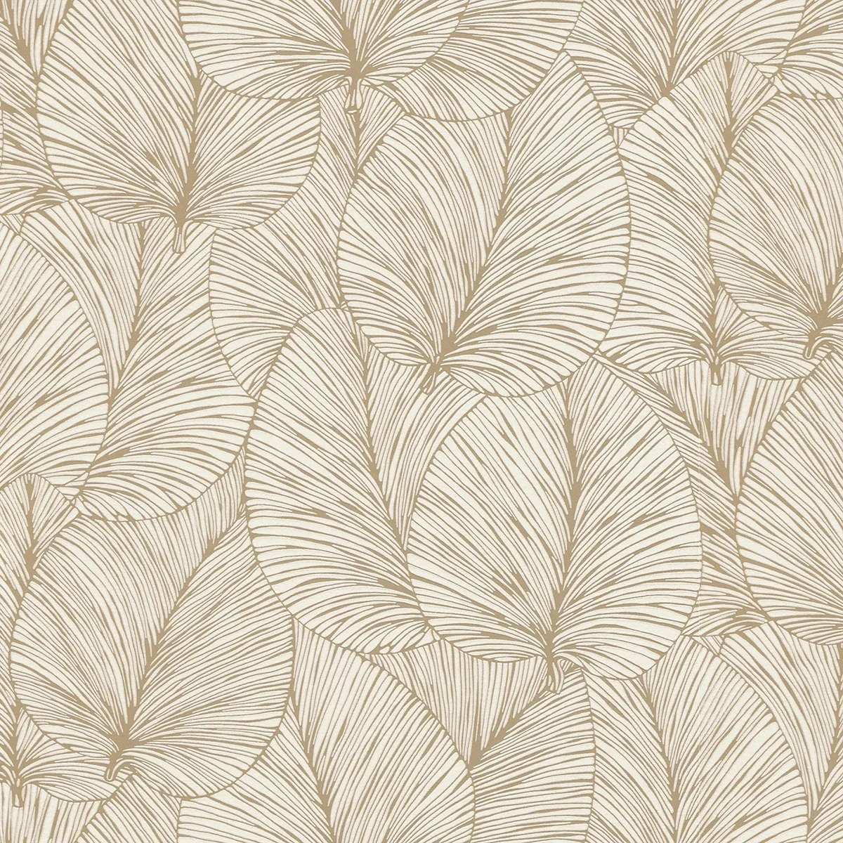 Brewster Home Fashions Eilian Gold Palm Wallpaper - SKU 4041-456622
