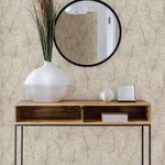 Brewster Home Fashions Eilian Gold Palm Wallpaper - SKU 4041-456622