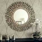 Brewster Home Fashions Eira Light Brown Marble Ogee Wallpaper - SKU 2765-BW40208