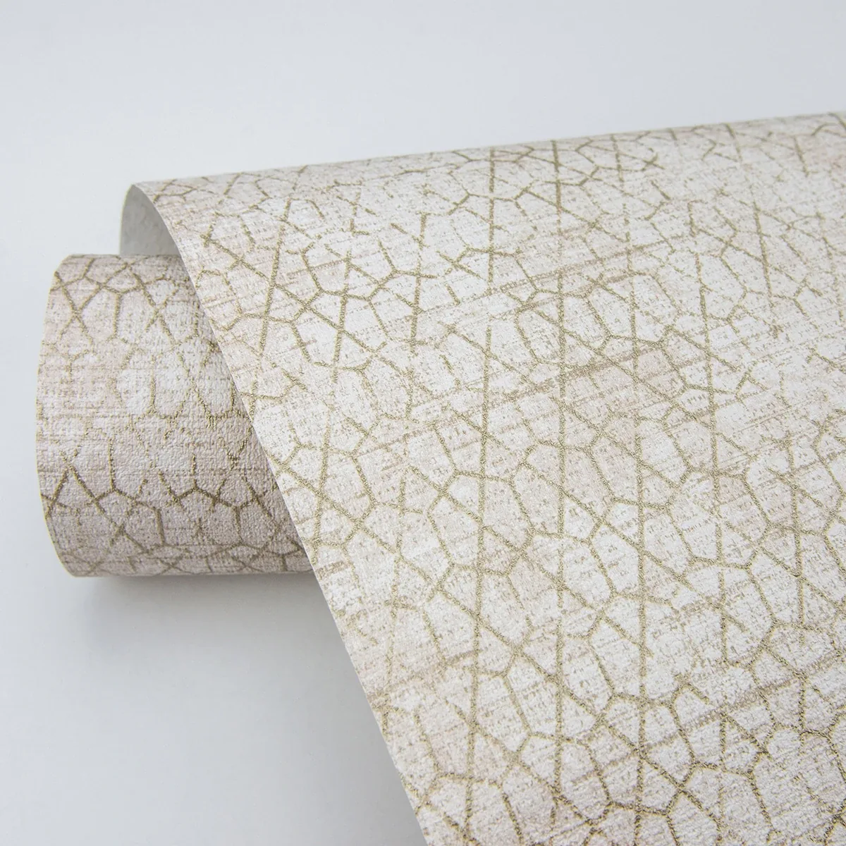 Brewster Home Fashions Elias Gold Gridline Wallpaper - SKU 4020-75817