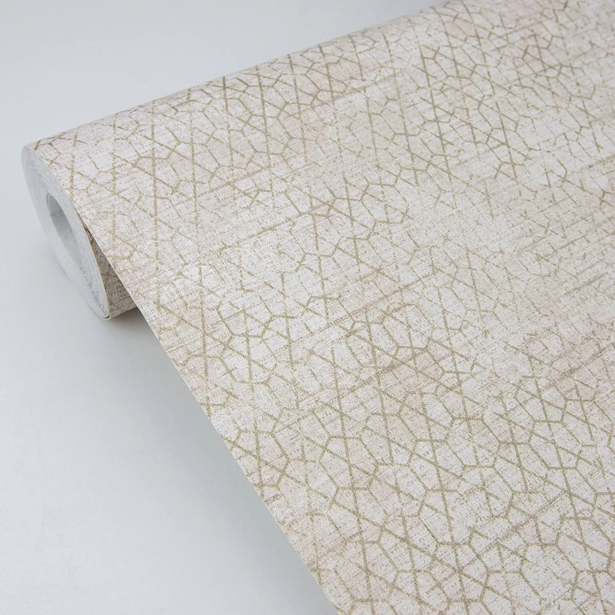 Brewster Home Fashions Elias Gold Gridline Wallpaper - SKU 4020-75817