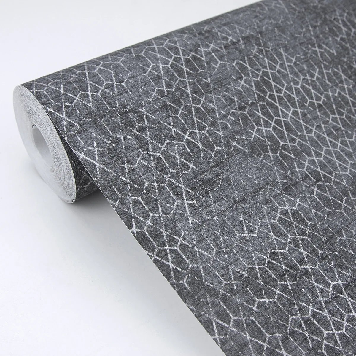 Brewster Home Fashions Elias Grey Gridline Wallpaper - SKU 4020-75809