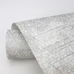 Brewster Home Fashions Elias Light Grey Gridline Wallpaper - SKU 4020-75819