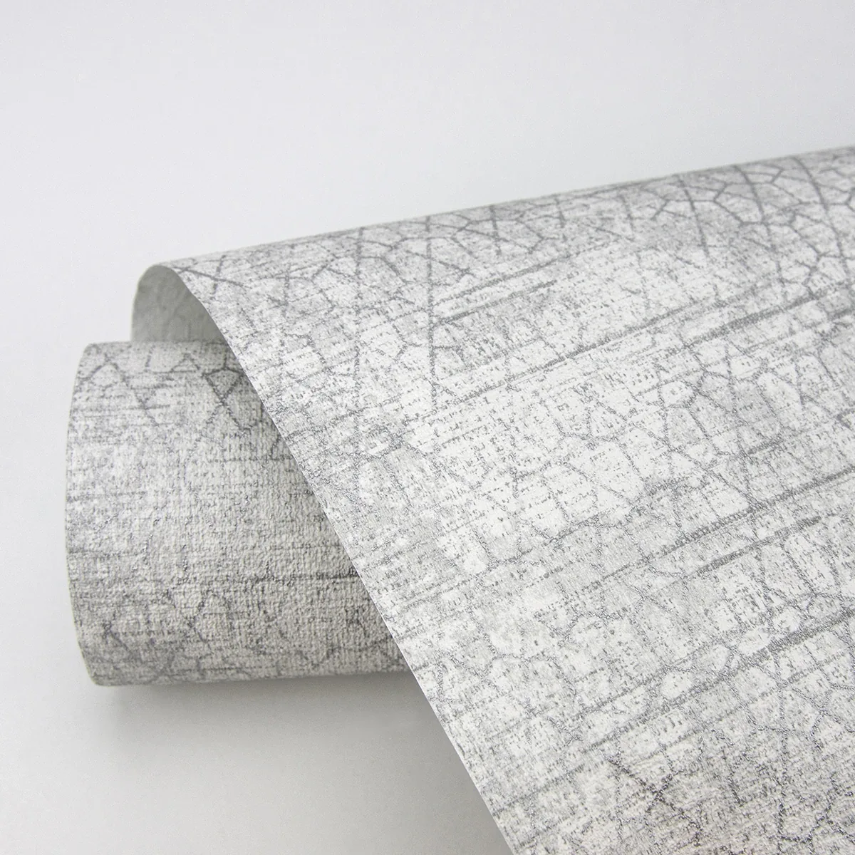 Brewster Home Fashions Elias Light Grey Gridline Wallpaper - SKU 4020-75819