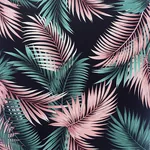 Brewster Home Fashions Eliza Sea Green Palm Fronds Wallpaper - SKU AH908308