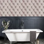 Brewster Home Fashions Ella Blush Tufted Wallpaper - SKU AH618103