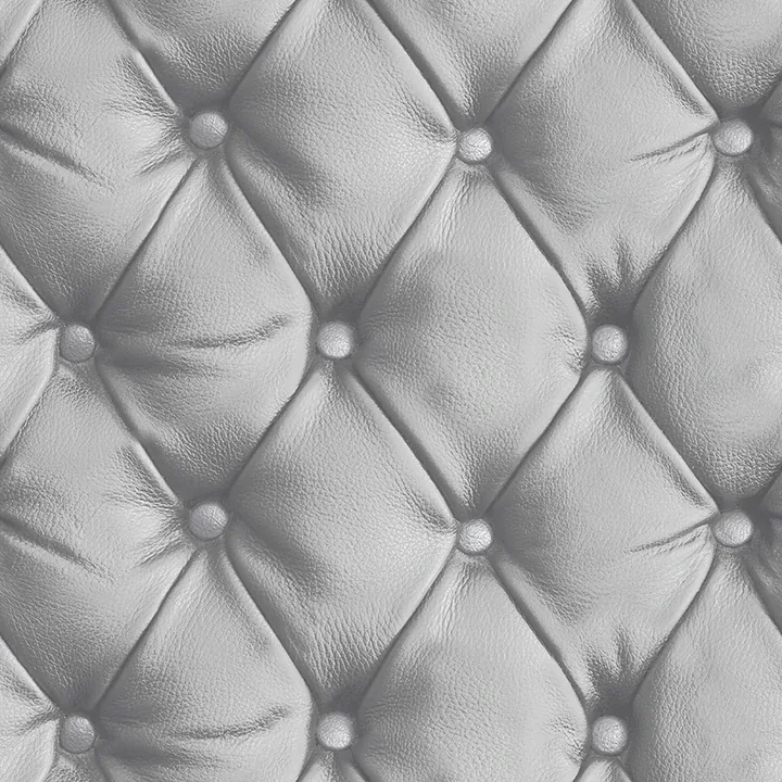 Brewster Home Fashions Ella Silver Tufted Wallpaper - SKU AH618104