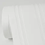 Brewster Home Fashions Elliott White Paintble Stripe Wallpaper - SKU 4000-2435-15