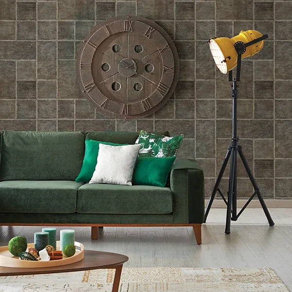 Brewster Home Fashions Ellison Gold Geometric Wallpaper - SKU C88643