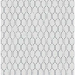 Brewster Home Fashions Elodie Light Grey Geometric Wallpaper - SKU 2834-25048