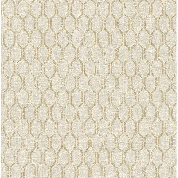 2834-25047 | Elodie Neutral Geometric Wallpaper
