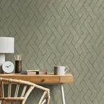 Brewster Home Fashions Ember Copper Geometric Basketweave Wallpaper | Wallpaper Twins Brewster Home Fashions Ember Copper Geometric Basketweave Wallpaper - SKU 4125-26726