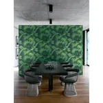 Brewster Home Fashions Endless Dark Green Palm Wallpaper - SKU PS40104