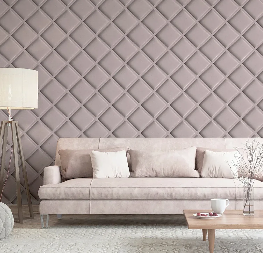 Brewster Home Fashions Enid Pink Wood Wallpaper - SKU AH921307