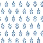 Brewster Home Fashions Ervic Neutral Leaf Block Print Wallpaper - SKU 3122-11302