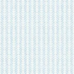 Brewster Home Fashions Espalier Sky Blue Chevron Stripe Wallpaper - SKU 3117-12341