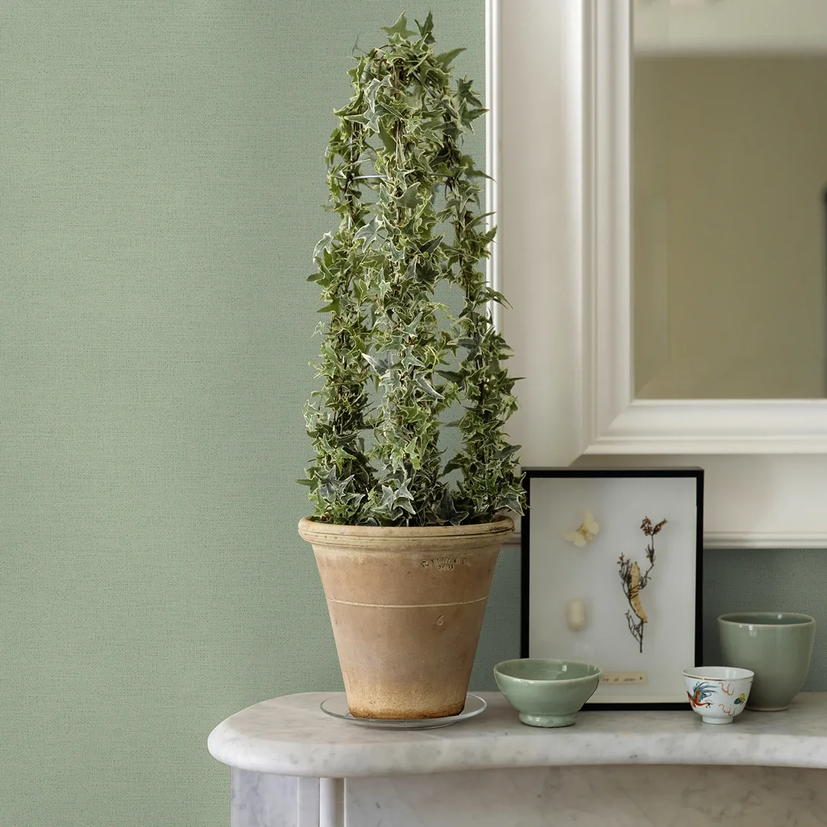 Brewster Home Fashions Estefan Green Distressed Texture Wallpaper - SKU 4044-37178-8
