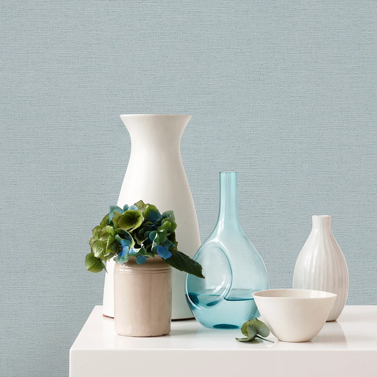 Brewster Home Fashions Estefan Light Blue Distressed Texture Wallpaper - SKU 4044-30688-7