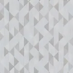 Brewster Home Fashions Ethan Silver Triangle Wallpaper - SKU 2603-20933