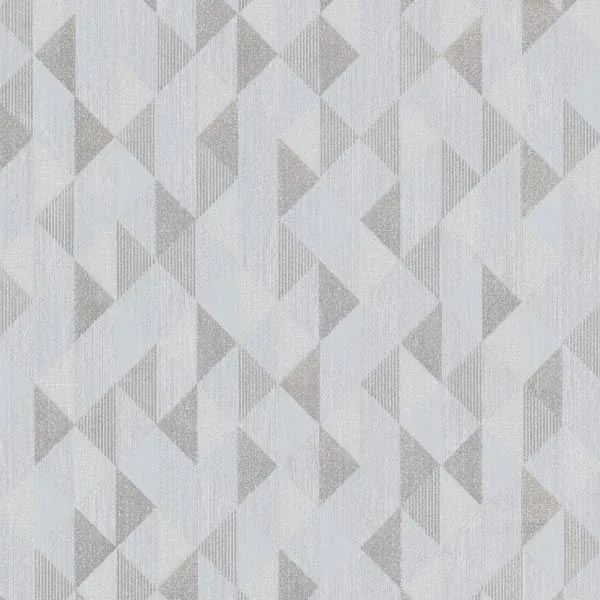 Brewster Home Fashions Ethan Silver Triangle Wallpaper - SKU 2603-20933