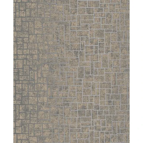 Brewster Home Fashions Etude Charcoal Geometric Wallpaper - SKU 2683-23025